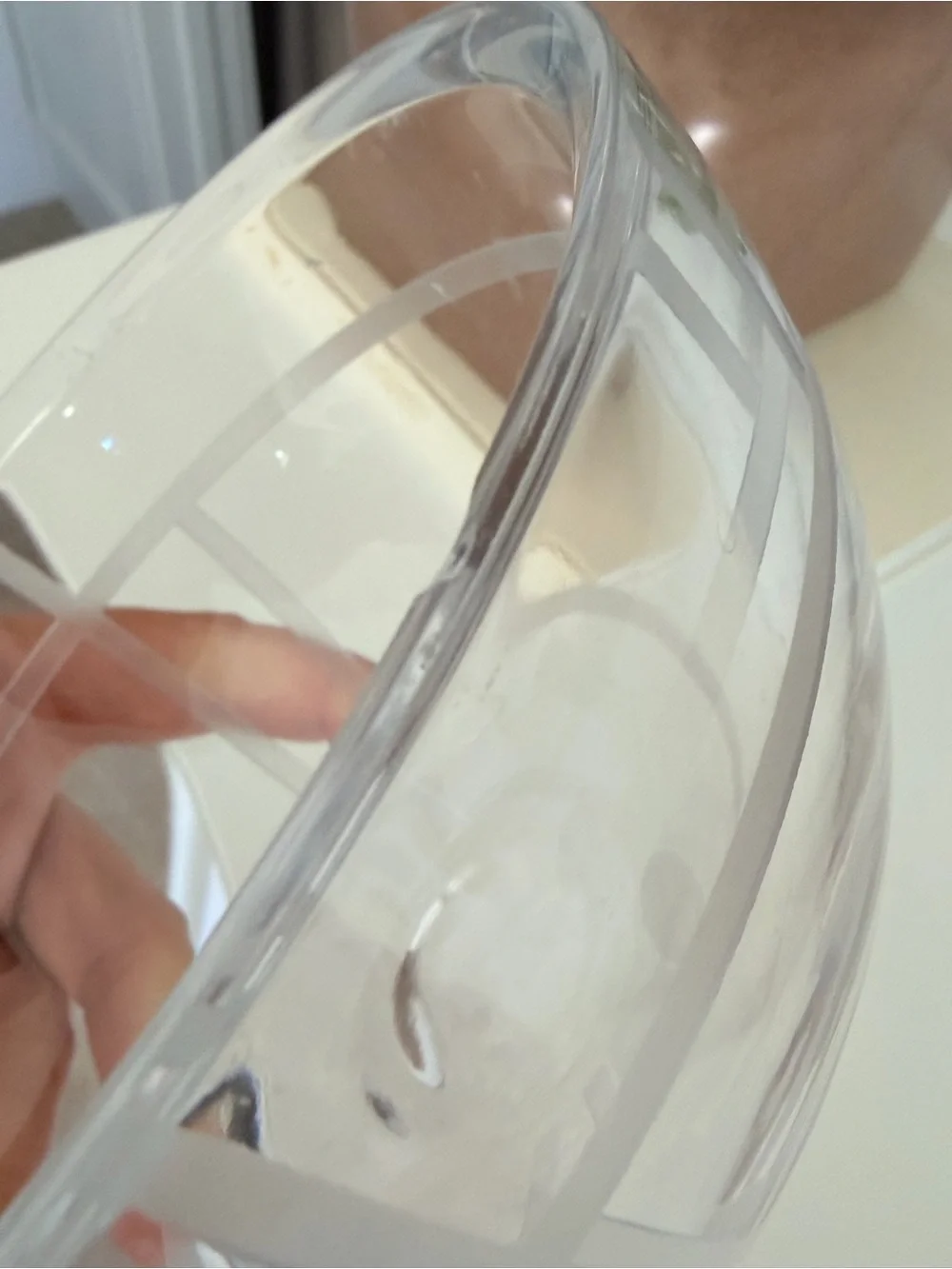 Kate Soade Clear Glass Bowl - Transparent